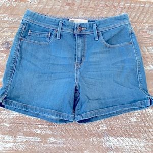 Levi's Blue Jean Shorts